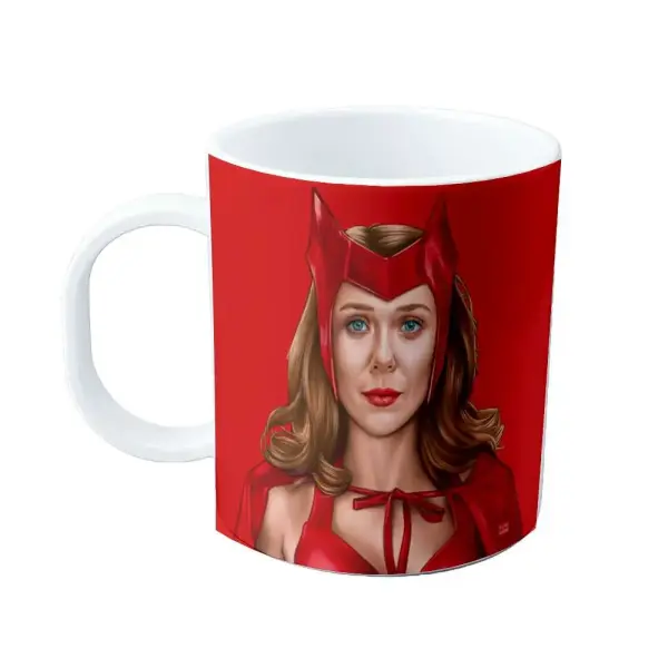 Taza de Plástico WandaVision Scarlet Witch Bruja Escarlata