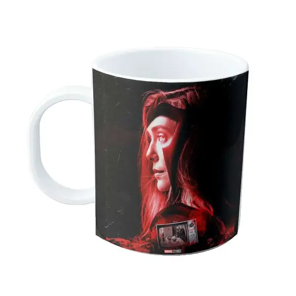 Taza de Plástico WandaVision Scarlet Witch Bruja Escarlata