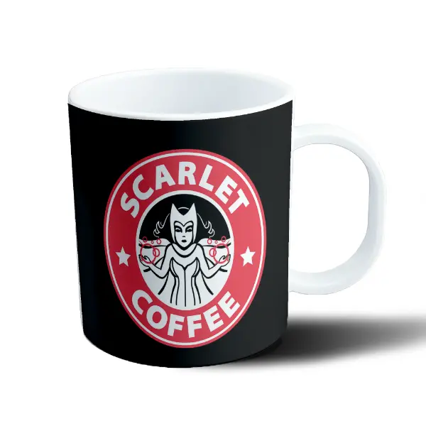 Taza de Plástico WandaVision Scarlet Coffee