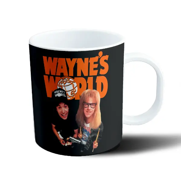 Taza de Plástico Wayne's World Wayne y Garth