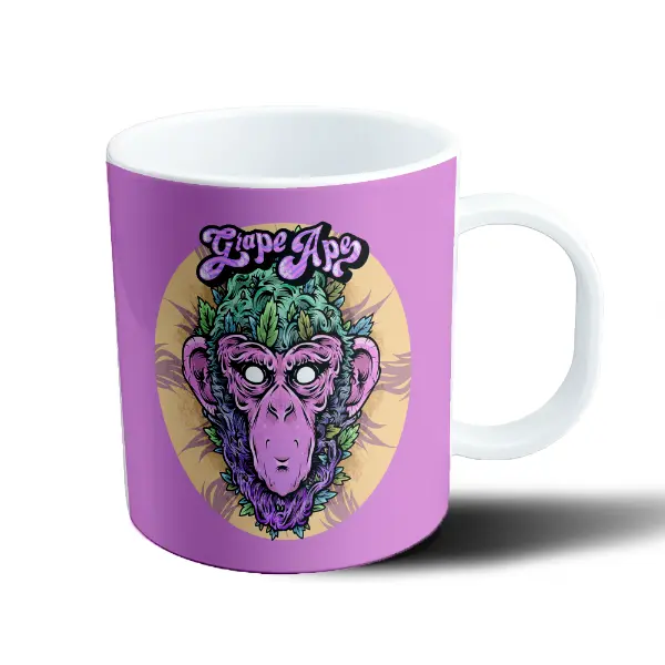Taza de Plástico Grape Ape Hojas de Cannabis