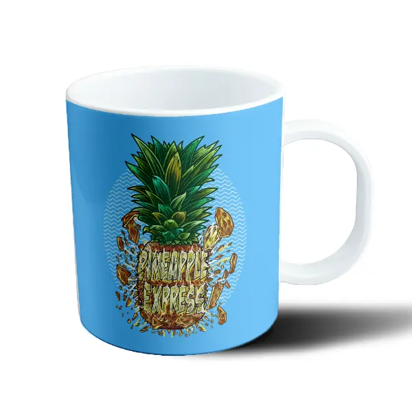 Taza de Plástico Pineapple Express Piña Explotando