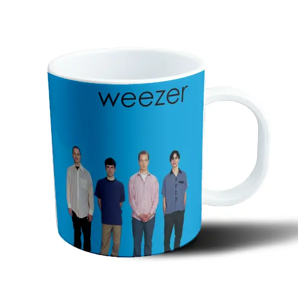 Taza de Plástico Weezer Banda Blue Album