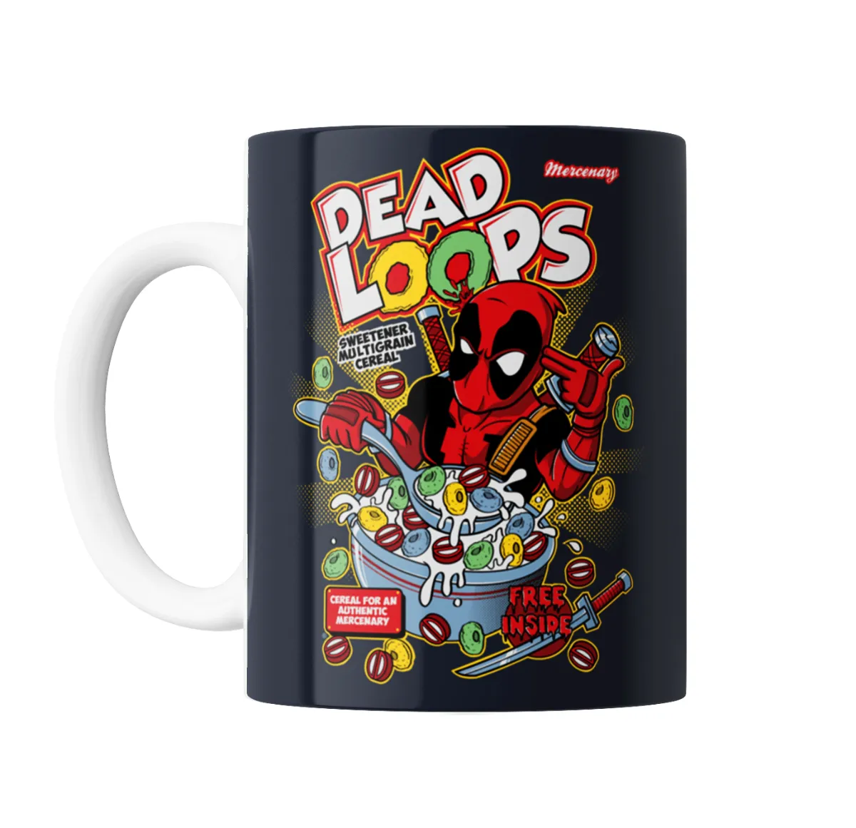 Taza de Cerámica Deadpool Dead Loops Cereal - vista 2
