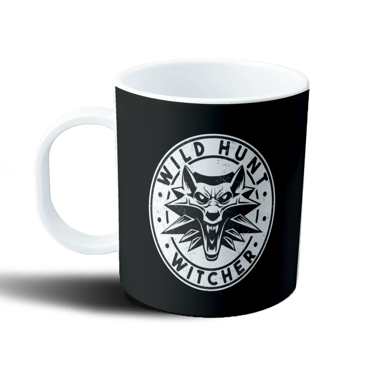 Taza de Plástico The Witcher Wild Hunt Escudo del Lobo - vista 2