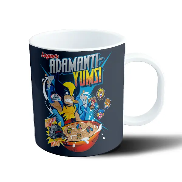 Taza de Plástico Wolverine Logan's Adamanti-Yums Cereal