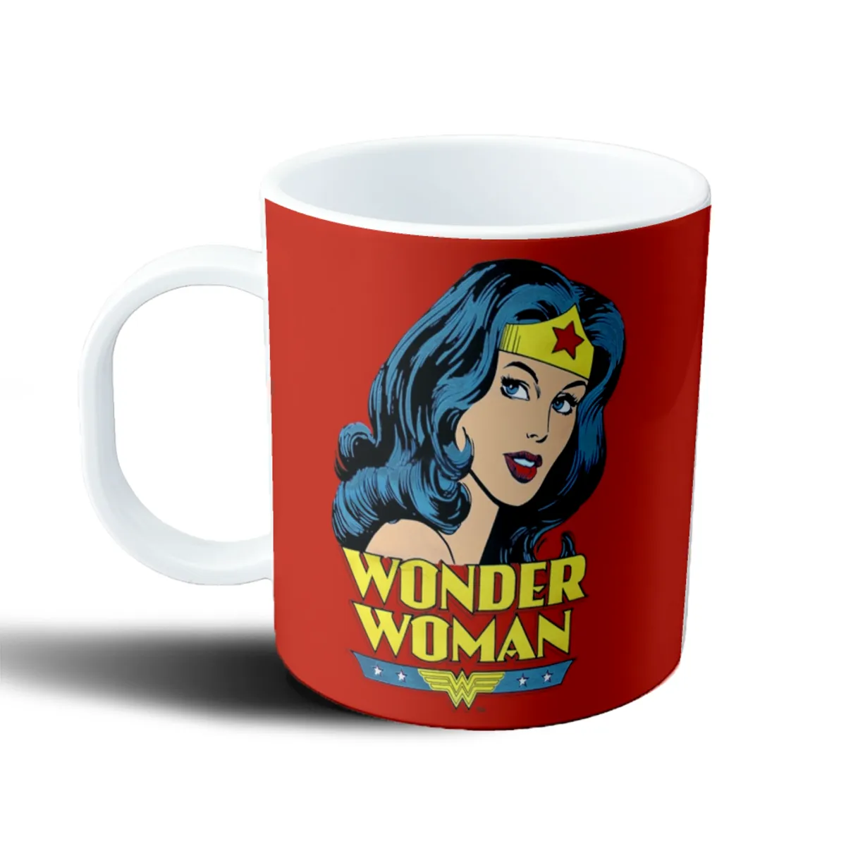 Taza de Plástico Wonder Woman Retro Comic - vista 2