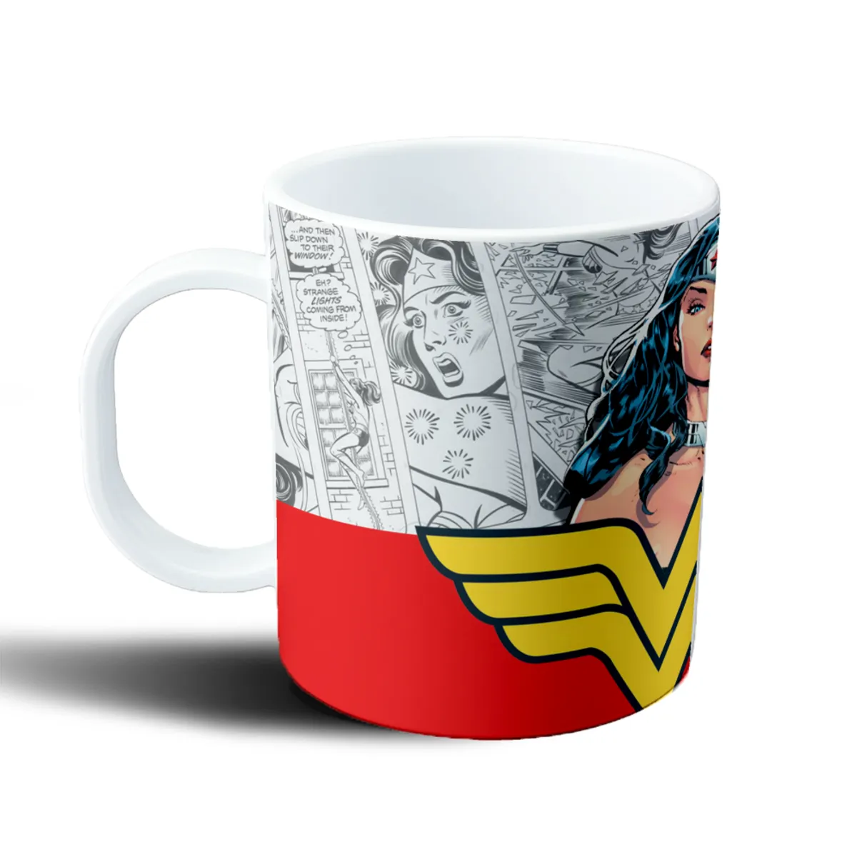 Taza de Plástico Wonder Woman Clásica Comic - vista 2
