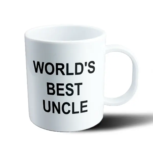 Taza de Plástico World's Best Uncle