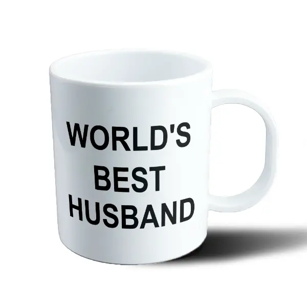 Taza de Plástico World's Best Husband