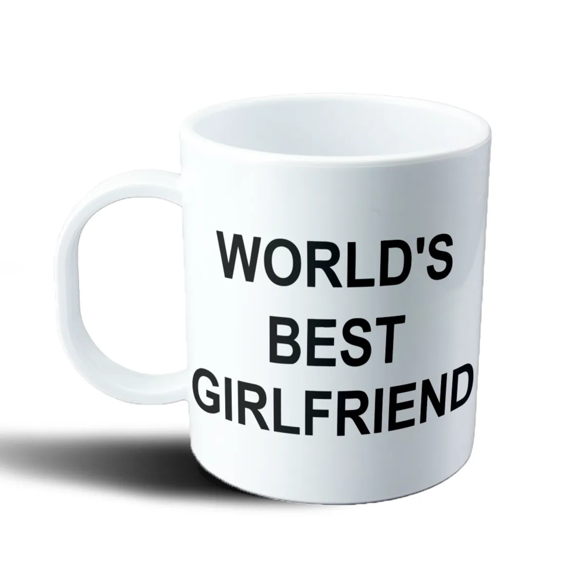 Taza de Plástico World's Best Girlfriend - vista 2