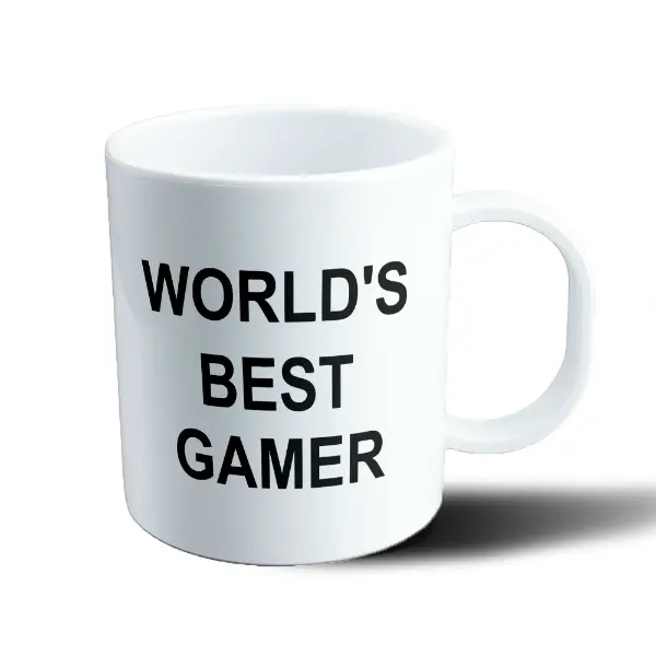 Taza de Plástico World's Best Gamer