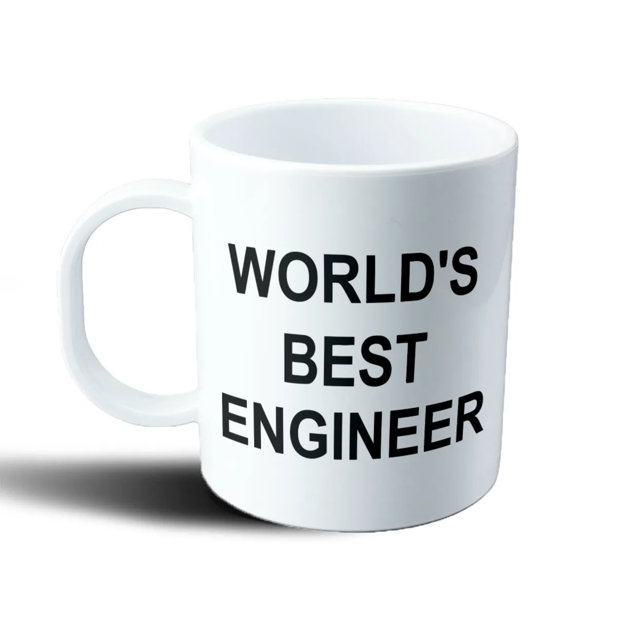 Taza de Plástico World's Best Engineer - vista 2