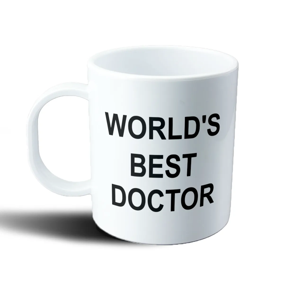 Taza de Plástico World's Best Doctor - vista 2