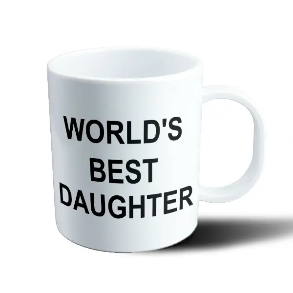 Taza de Plástico World's Best Daughter
