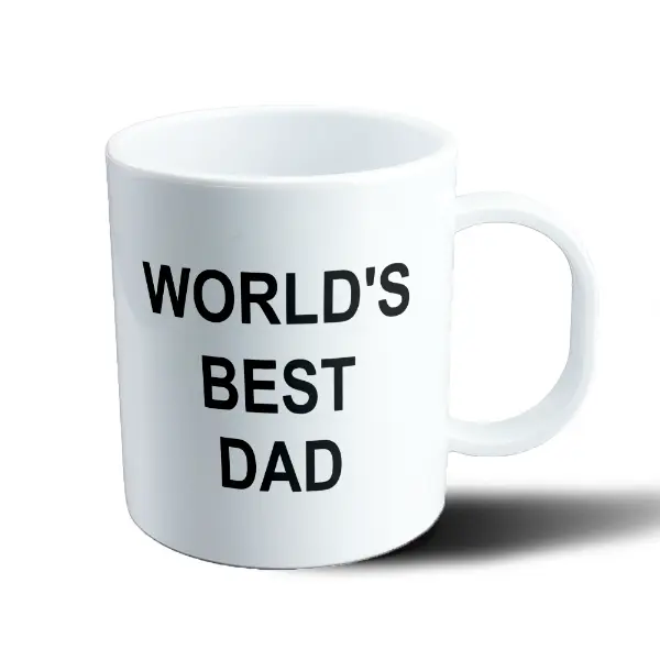 Taza de Plástico World's Best Dad
