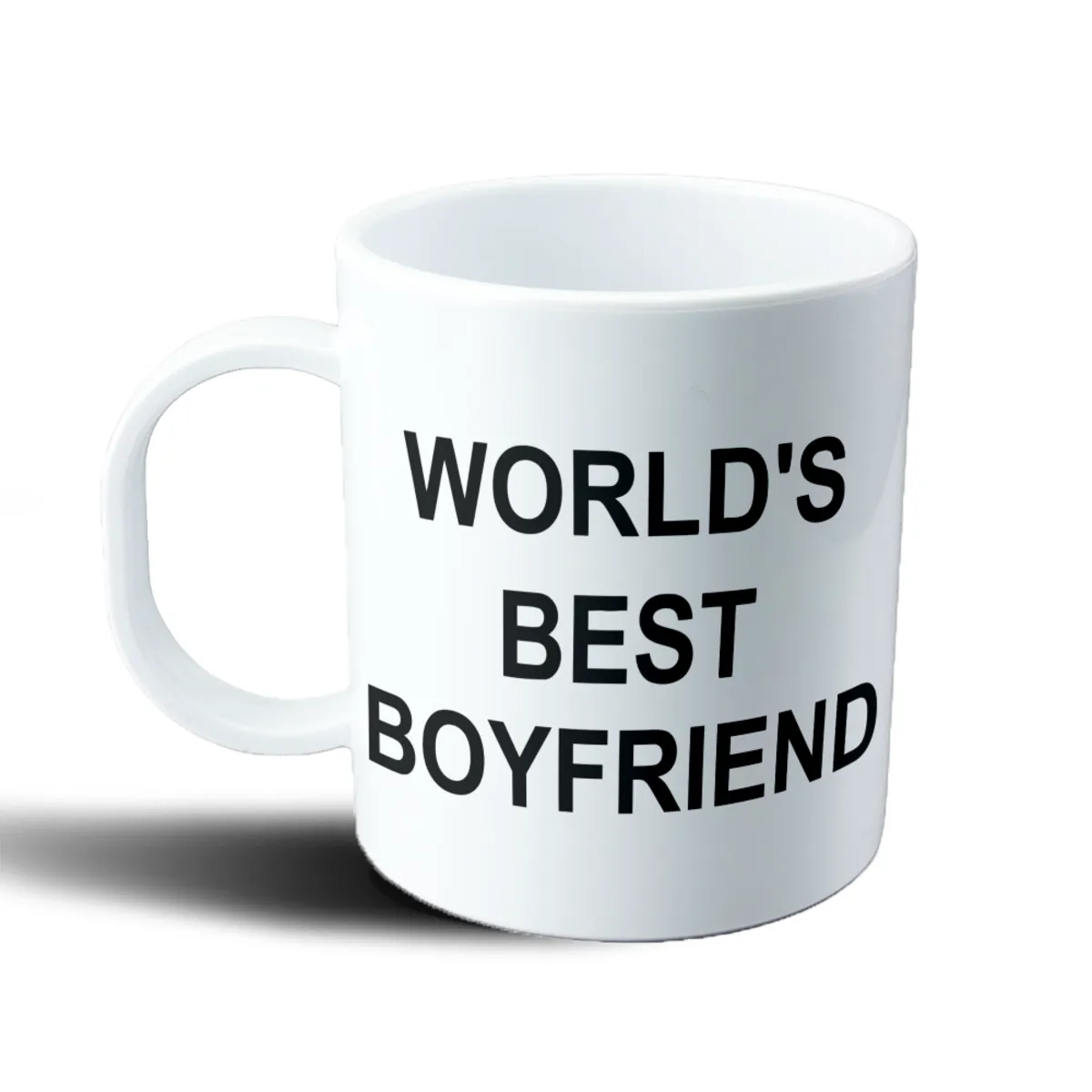 Taza de Plástico World's Best Boyfriend - vista 2