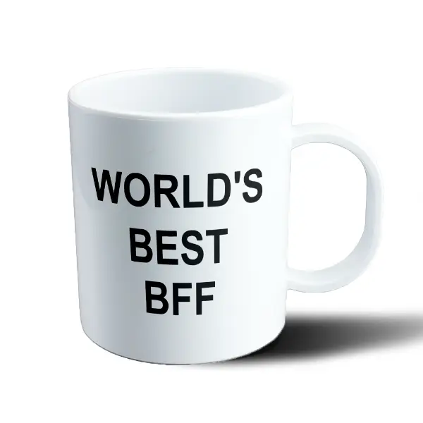 Taza de Plástico World's Best BFF
