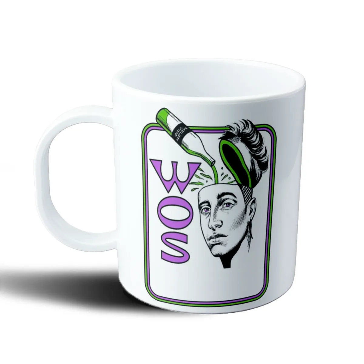 Taza de Plástico Wos Melón Vino - vista 2