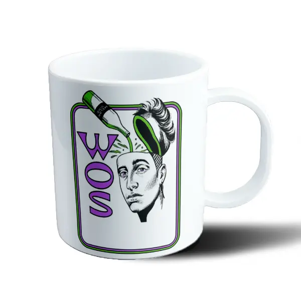 Taza de Plástico Wos Melón Vino