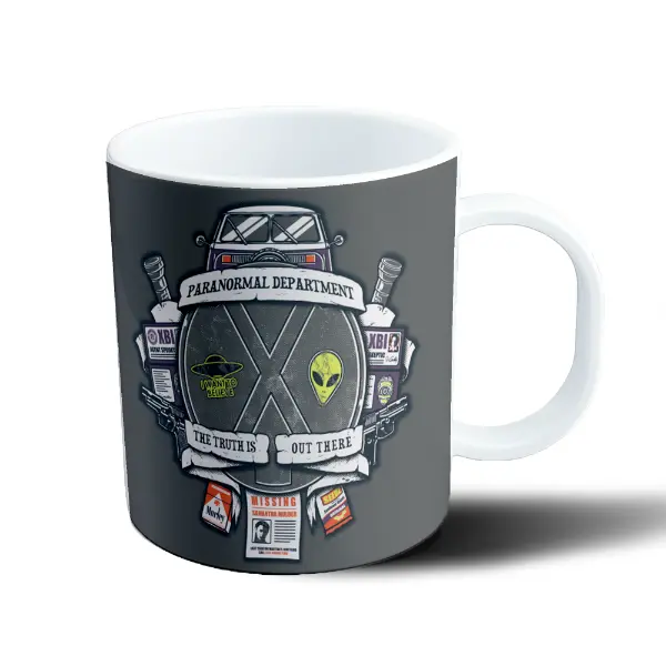 Taza de Plástico The X Files Paranormal Department