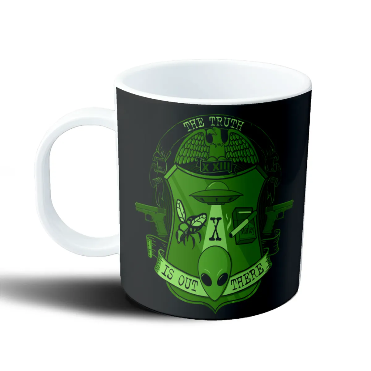 Taza de Plástico X Files The Truth Is Out There Escudo - vista 2