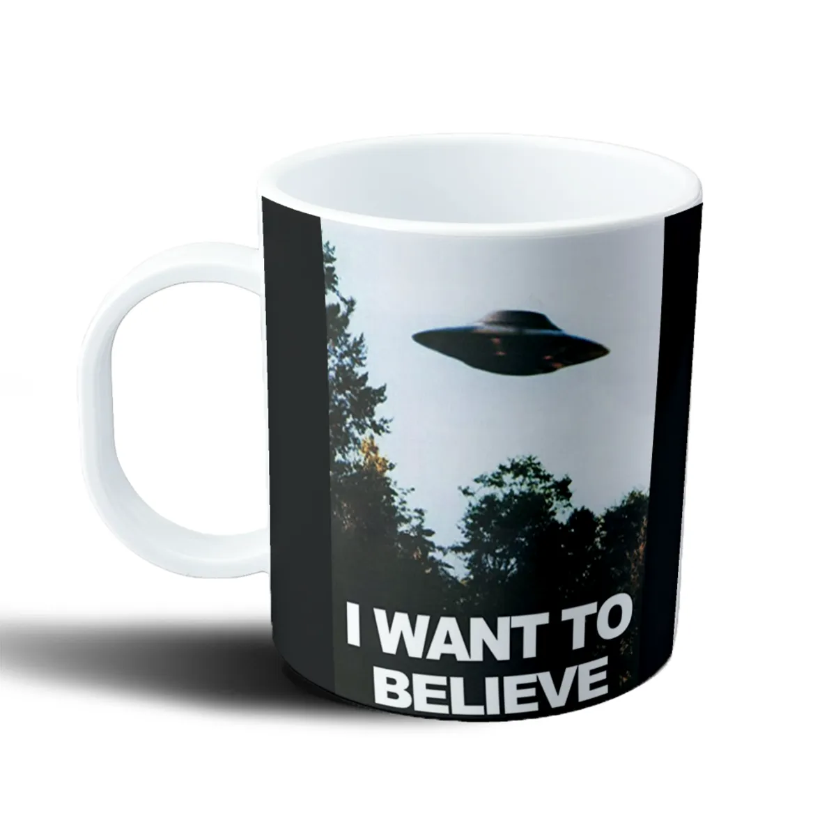 Taza de Plástico X Files I Want to Believe - vista 2