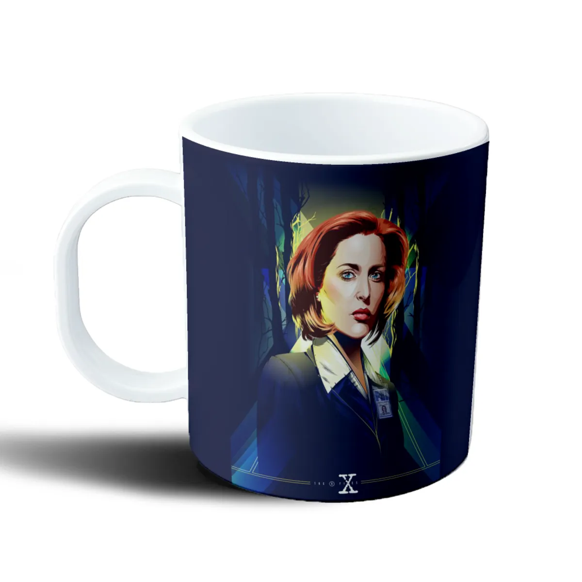 Taza de Plástico X Files Agente Scully Retrato - vista 2