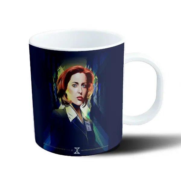 Taza de Plástico X Files Agente Scully Retrato