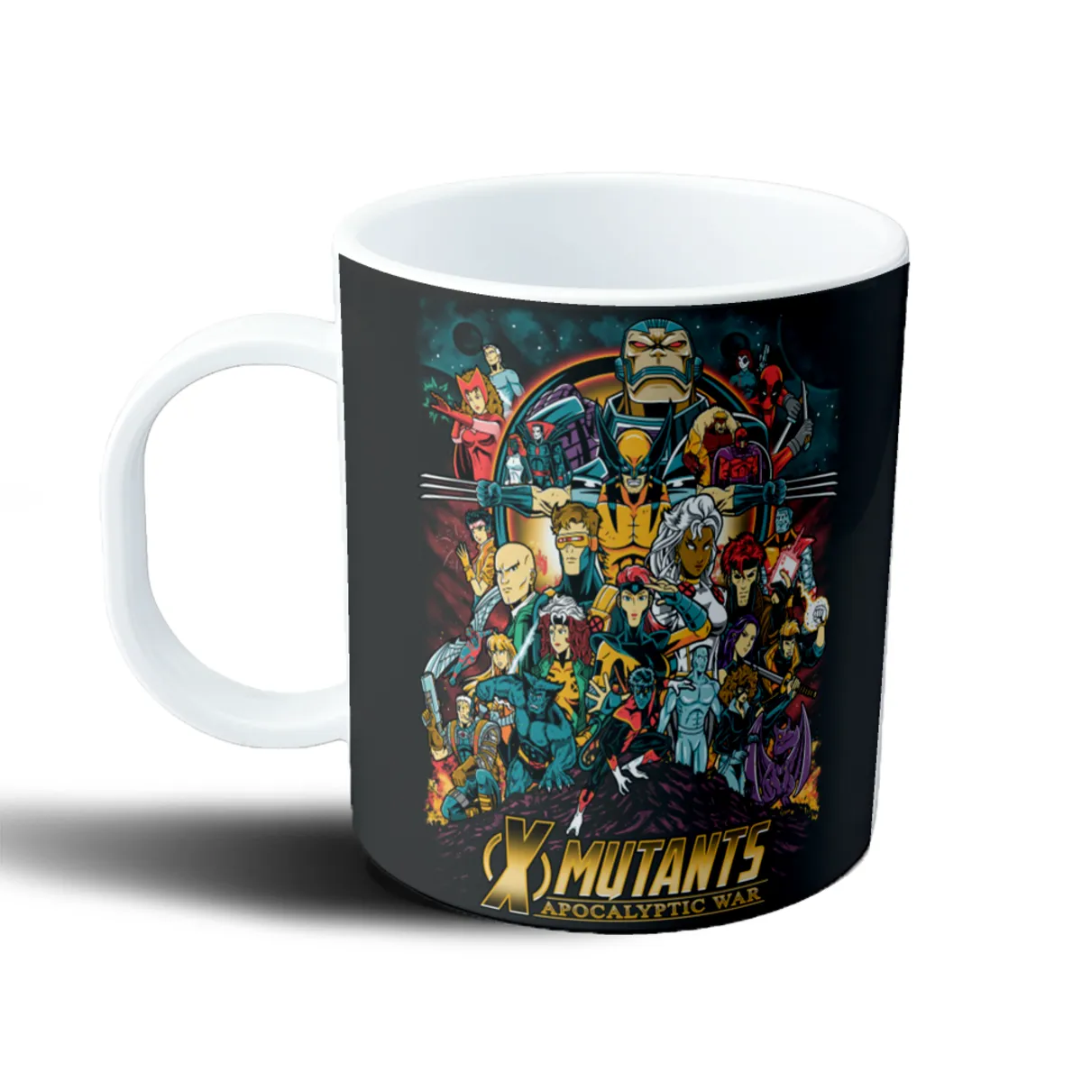 Taza de Plástico X-Men Mutants Apocalyptic War - vista 2
