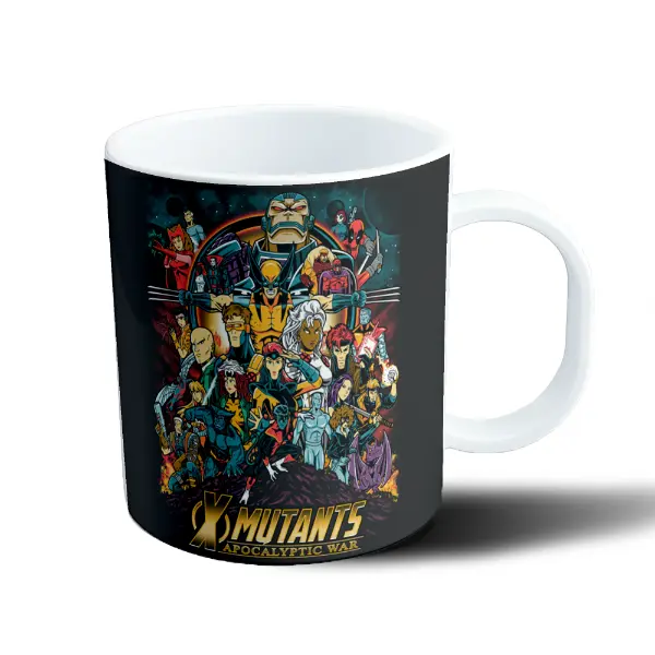 Taza de Plástico X-Men Mutants Apocalyptic War