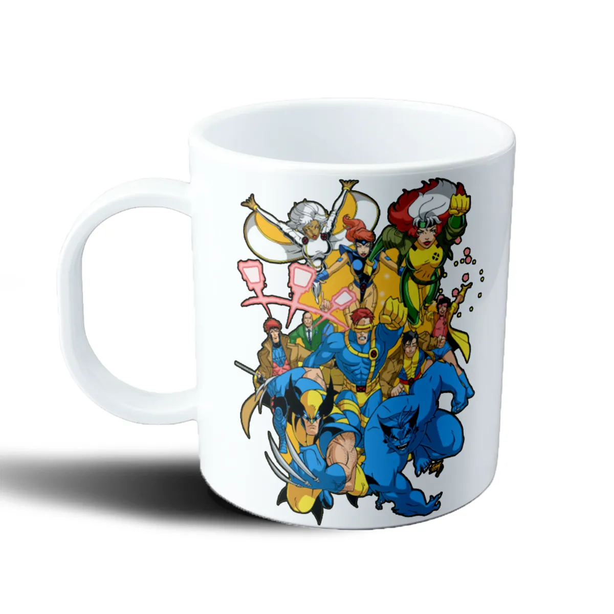 Taza de Plástico X-Men Animados Equipo Completo - vista 2