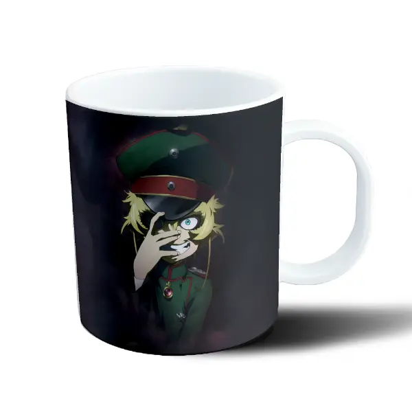 Taza de Plástico Youjo Senki Tanya Degurechaff