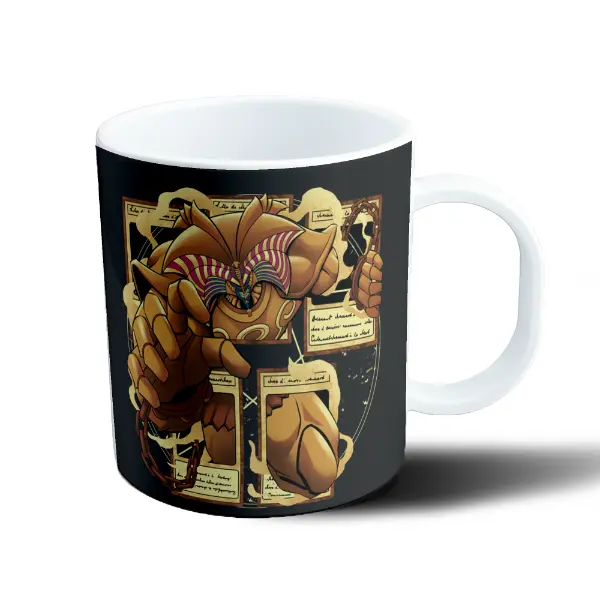 Taza de Plástico Yu Gi Oh Exodia el Prohibido