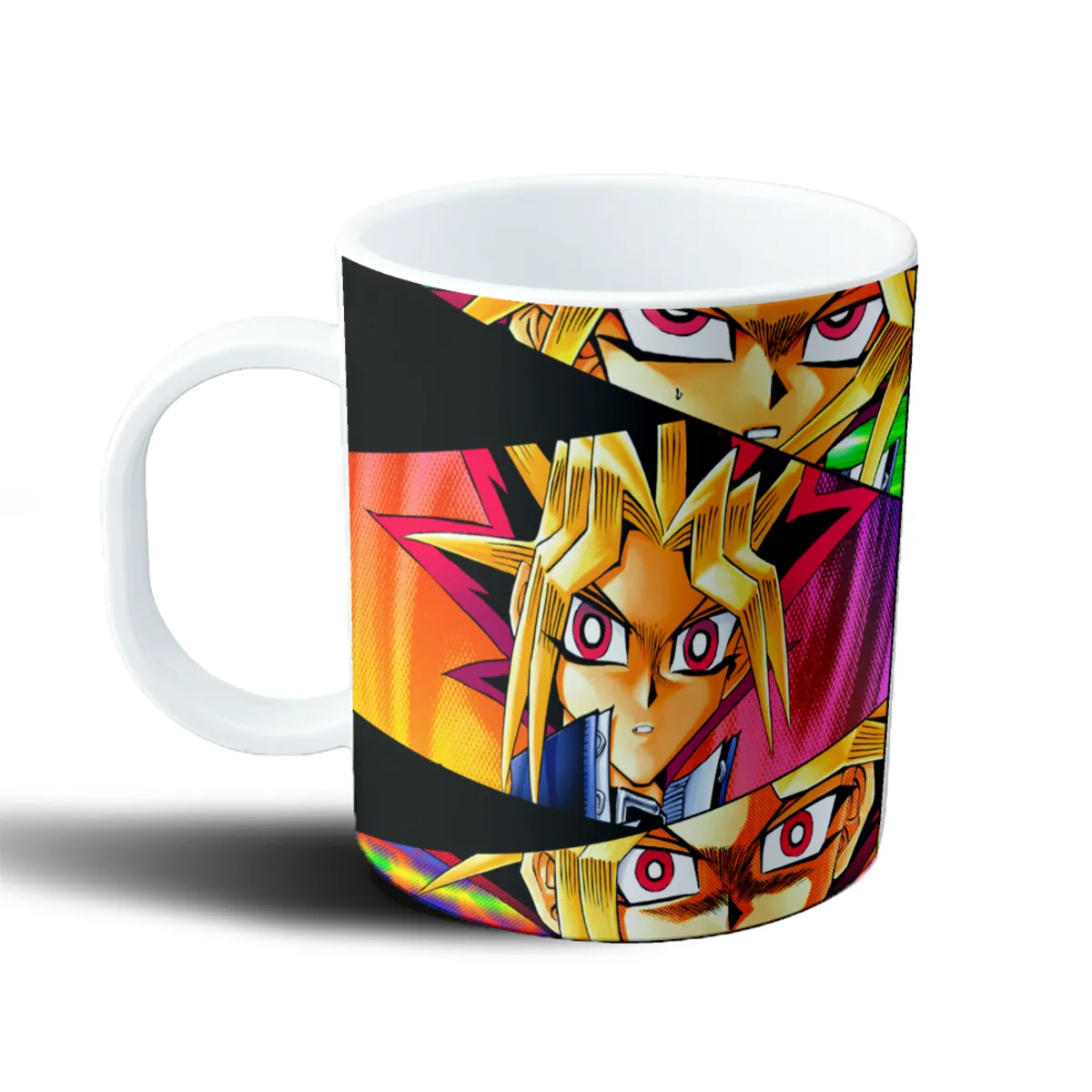 Taza de Plástico Yu Gi Oh Yugi Muto Mirada Intensa - vista 2