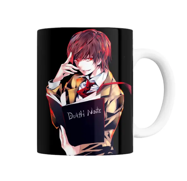 Taza de Cerámica Death Note Light Yagami con Libreta