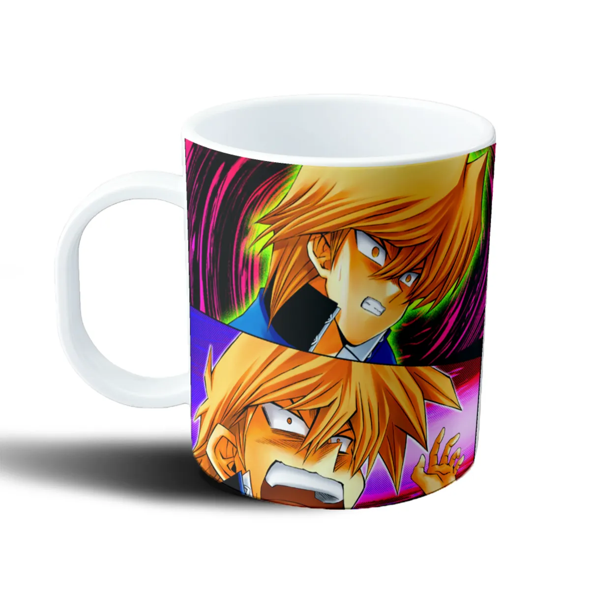 Taza de Plástico Yu Gi Oh Joey Wheeler Expresiones - vista 2