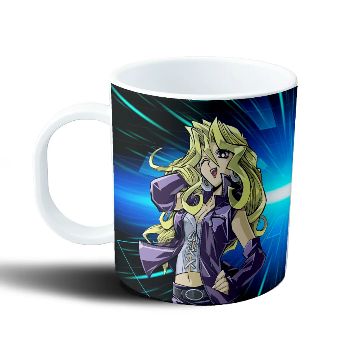 Taza de Plástico Yu Gi Oh Mai Valentine - vista 2