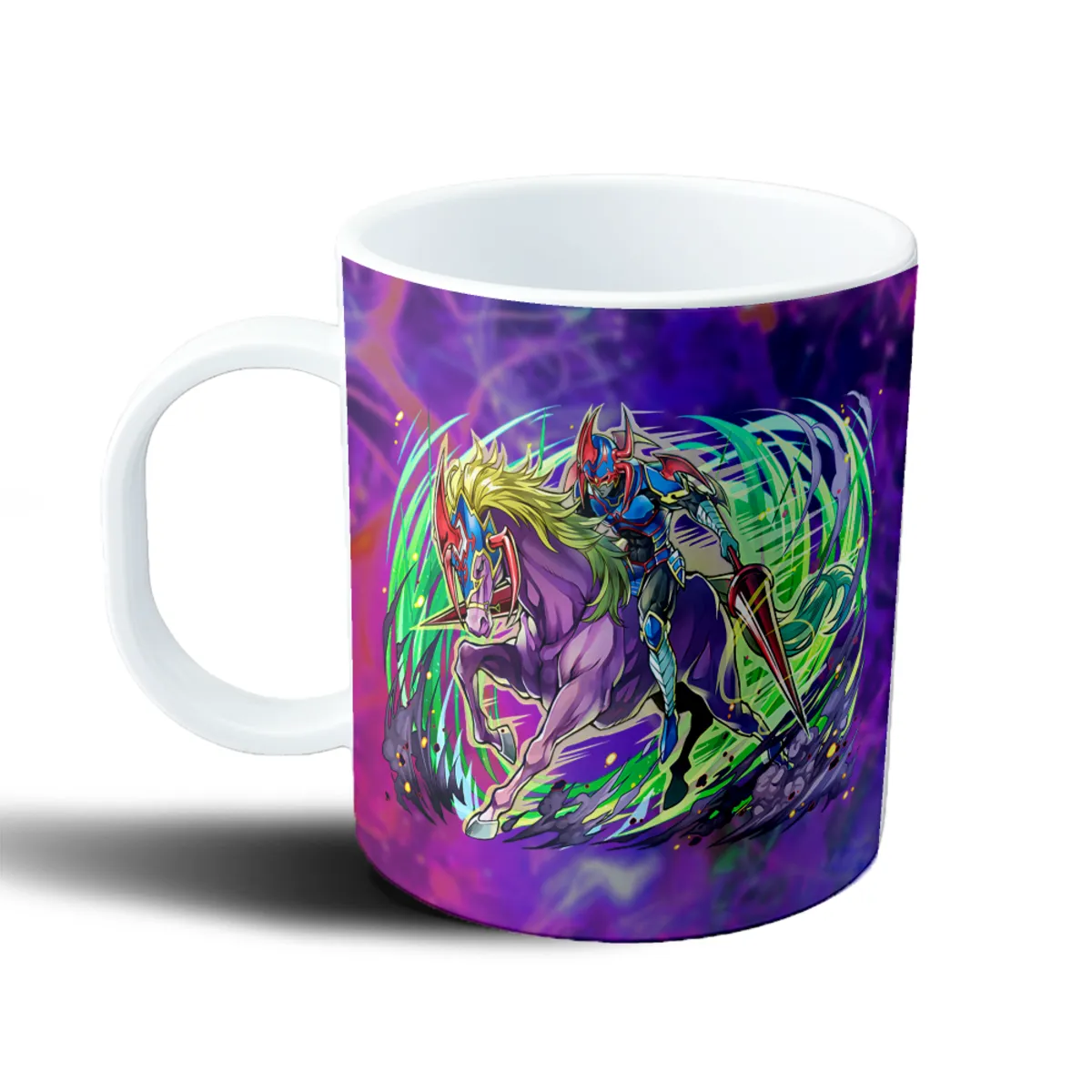 Taza de Plástico Yu Gi Oh Black Luster Soldier a Caballo - vista 2