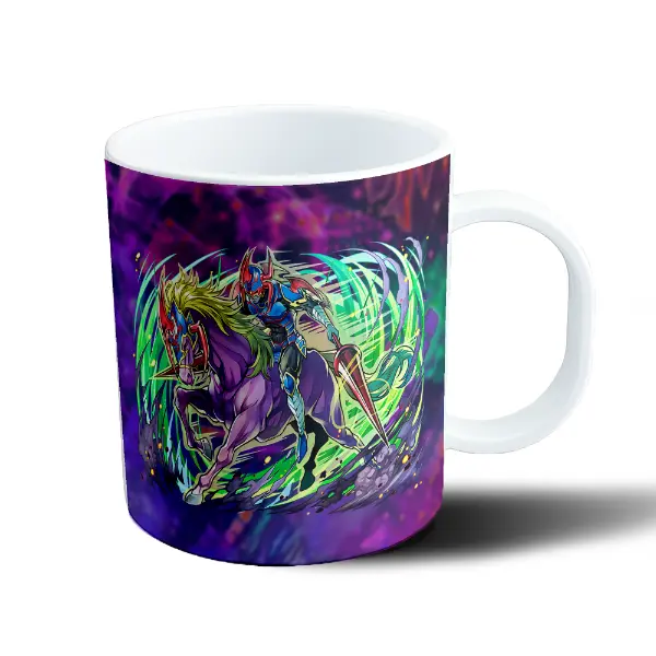 Taza de Plástico Yu Gi Oh Black Luster Soldier a Caballo
