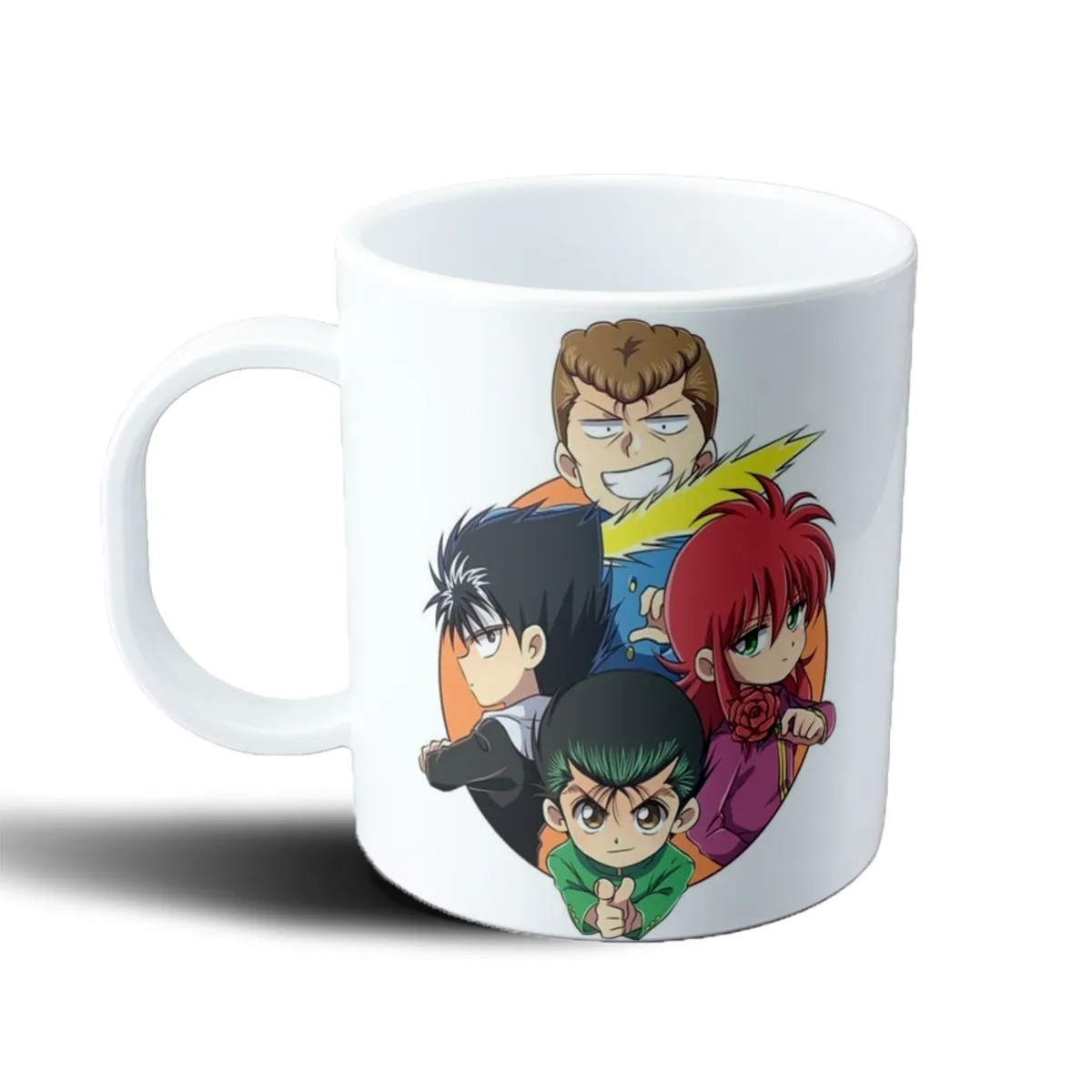 Taza de Plástico Yu Yu Hakusho Yusuke Kuwabara Hiei Kurama - vista 2