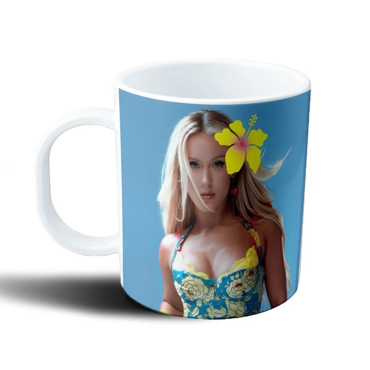 Taza de Plástico Zara Larsson Flor - vista 2