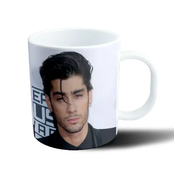 Taza de Plástico Zayn Malik Retrato