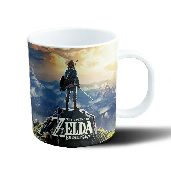 Taza de Plástico Zelda Breath of the Wild Link