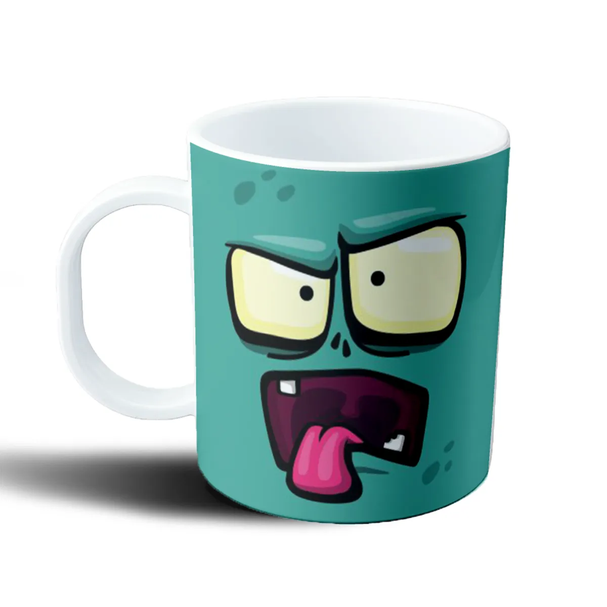 Taza de Plástico Zombie Infection Cara de Zombie - vista 2