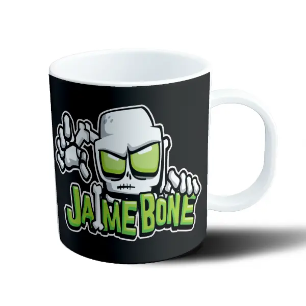 Taza de Plástico Zombie Infection Jaime Bone