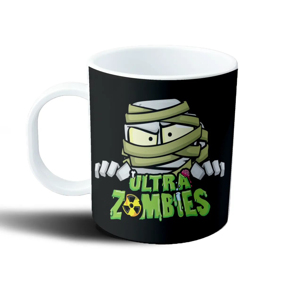 Taza de Plástico Zombie Infection Ultra Zombies Momia Vendada - vista 2