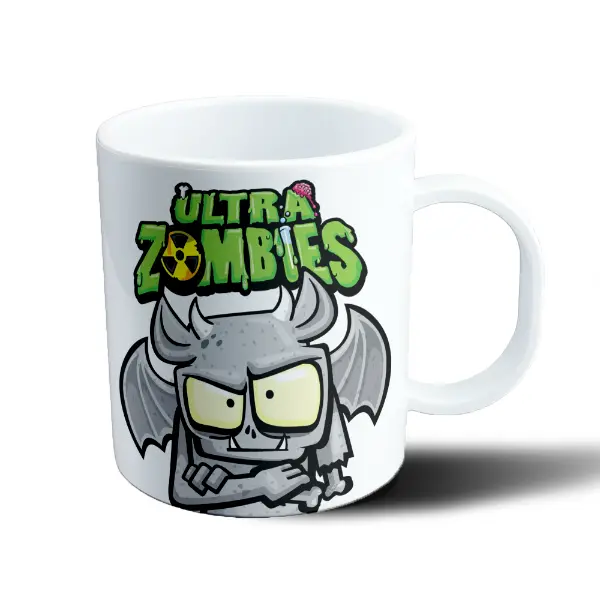 Taza de Plástico Zombie Infection Ultra Zombies Zombie Alado Cornudo