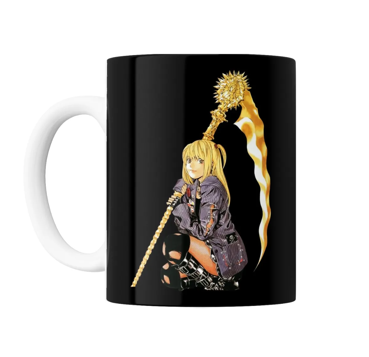 Taza de Cerámica Death Note Misa Amane con Shinigami - vista 2