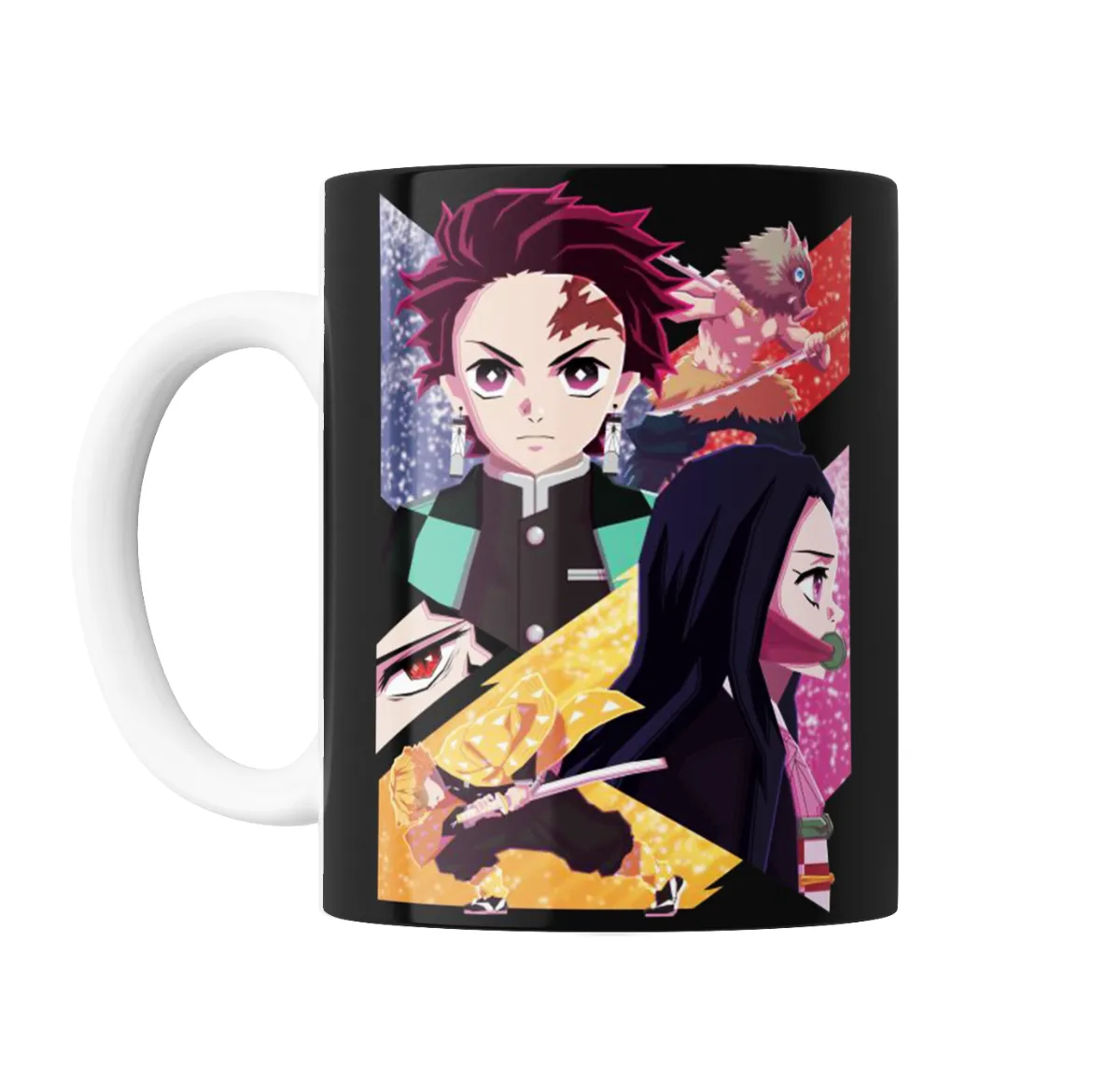 Taza de Cerámica Demon Slayer Tanjiro Nezuko Zenitsu Inosuke - vista 2